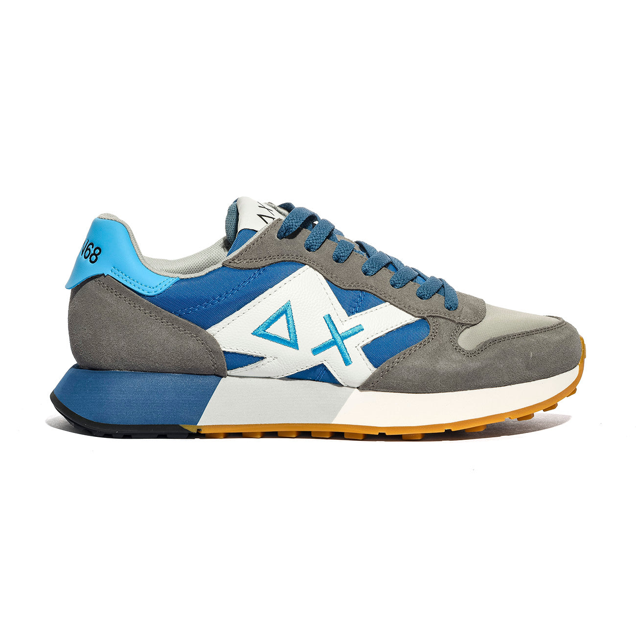 SUN 68 Z36116 GRIGIO CHIARO/ROYAL Sneakers Uomo 