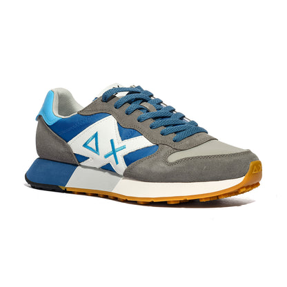 SUN 68 Z36116 GRIGIO CHIARO/ROYAL Sneakers Uomo 