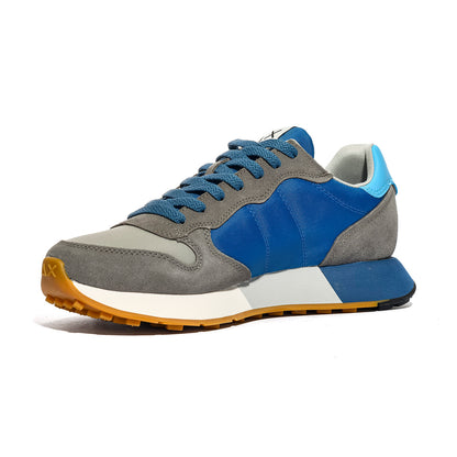 SUN 68 Z36116 GRIGIO CHIARO/ROYAL Sneakers Uomo 