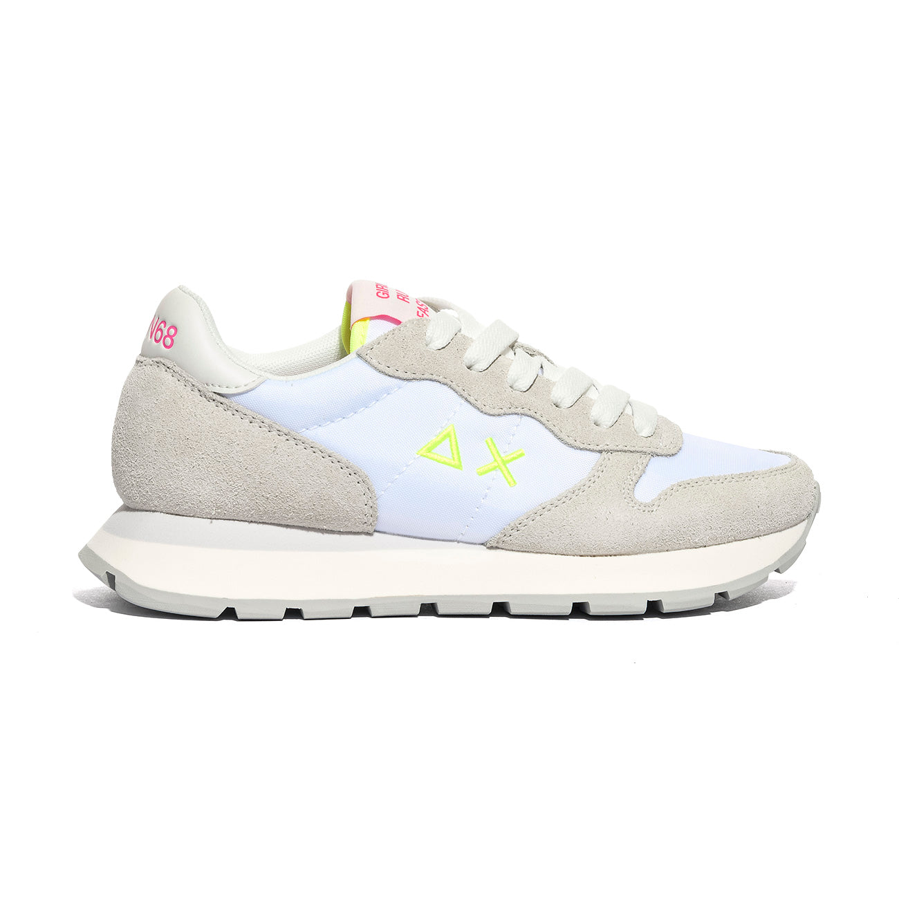 SUN 68 Z36201 BIANCO/FUXIA FLUO Sneakers Donna 