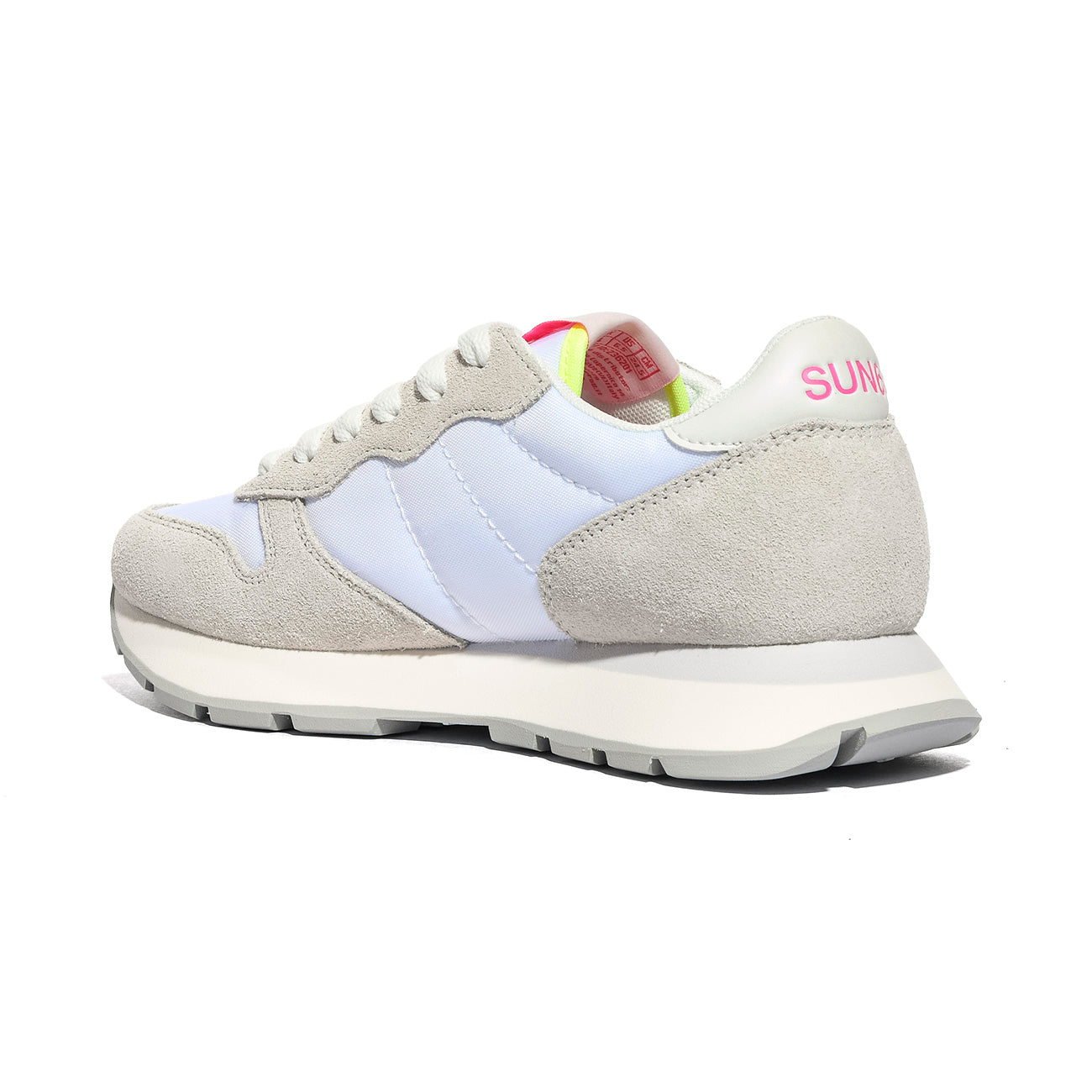 SUN 68 Z36201 BIANCO/FUXIA FLUO Sneakers Donna 