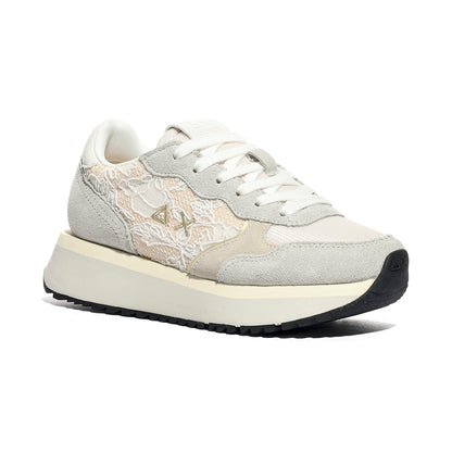 SUN 68 Z36211 BIANCO PANNA Sneakers Donna 