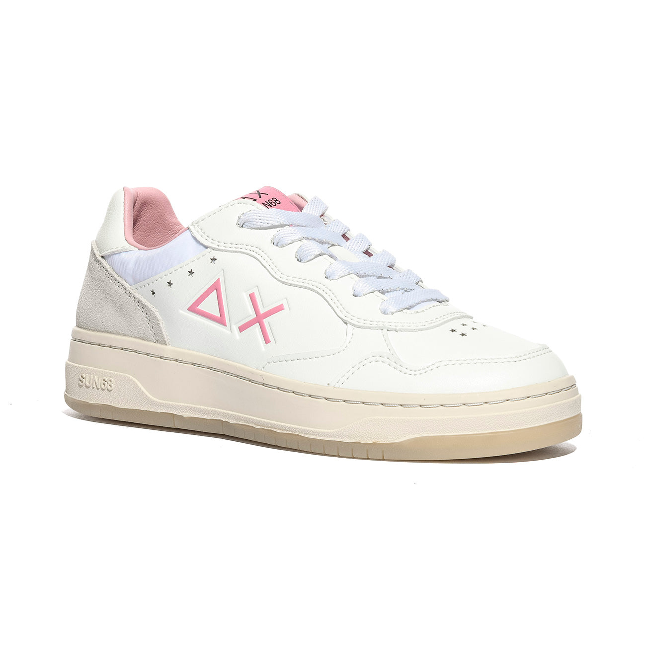 SUN 68 Z36453T BIANCO/BUBBLE GUM Sneakers Bambina 