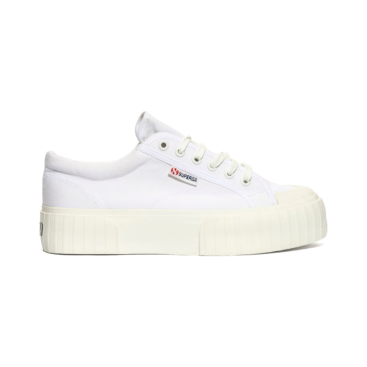 SUPERGA 2631 WHITE WHITE AVORIO Sneakers Donna 