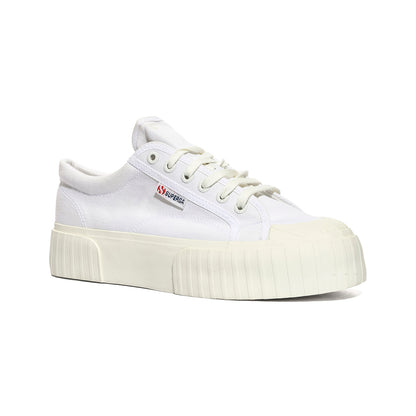 SUPERGA 2631 WHITE WHITE AVORIO Sneakers Donna 