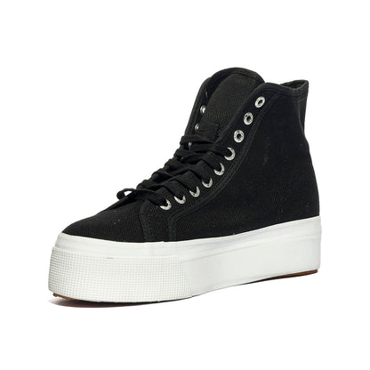SUPERGA 2708 BLACK FWHITE Sneakers Donna 
