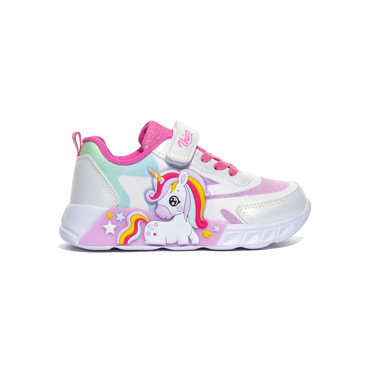 Unicorn S8010208T WHITE Sneakers Bambina 