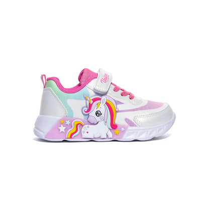 Unicorn S8010208T WHITE Sneakers Bambina 