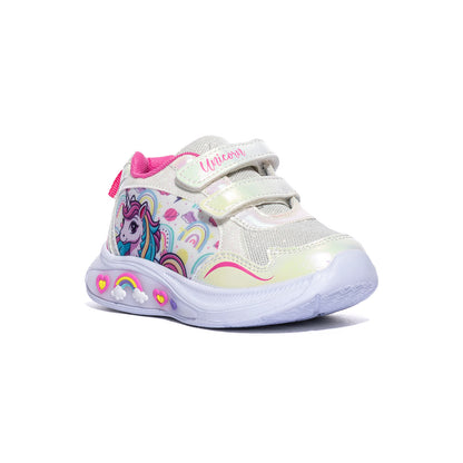Unicorn S8010211T WHITE Sneakers Bambina 