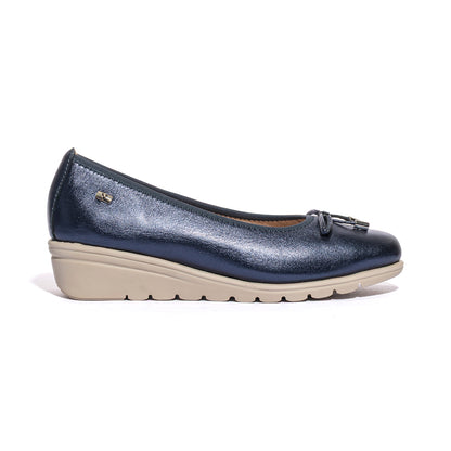 VALLEVERDE VS10330 NAPPA BLU Ballerine Donna 