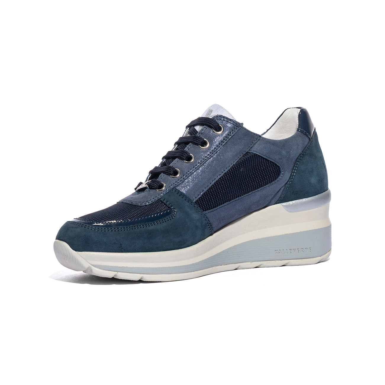 VALLEVERDE VVCA154W SUEDE ROYAL Sneakers Donna 
