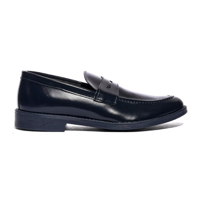 VARESE 102 ABRASIVATO BLU Mocassini Uomo 