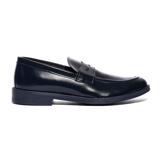 VARESE 102 ABRASIVATO BLU Mocassini Uomo 
