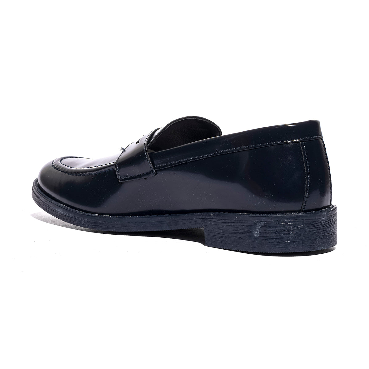VARESE 102 ABRASIVATO BLU Mocassini Uomo 