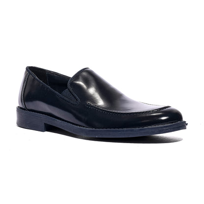 VARESE 103 ABRASIVATO BLU Mocassini Uomo 