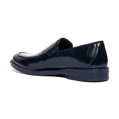 VARESE 103 ABRASIVATO BLU Mocassini Uomo 