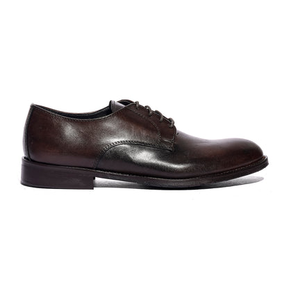 VARESE 106 PELLE MARRONE Stringata Uomo 