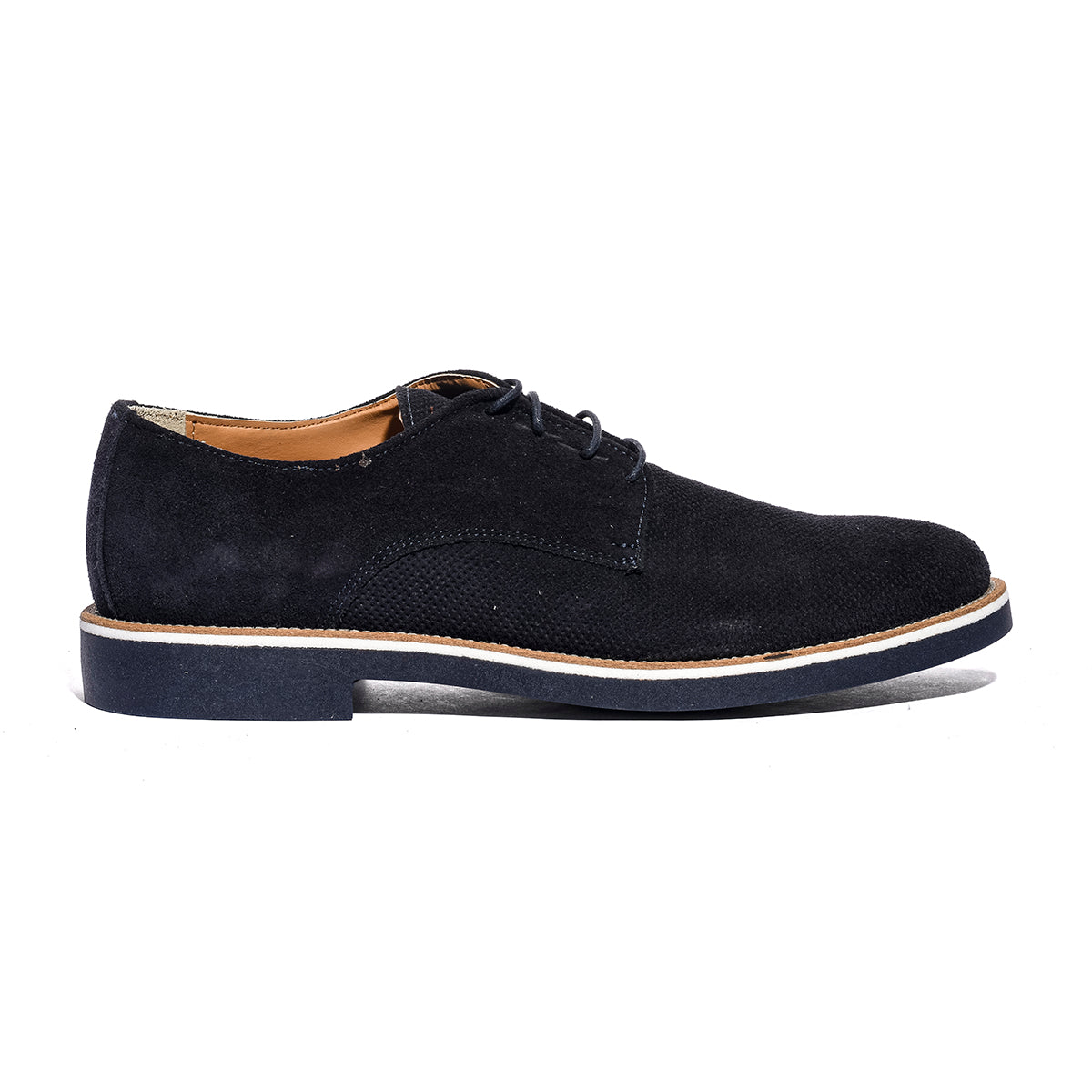 VARESE 1101 CAMOSCIO BLU Stringata Uomo 