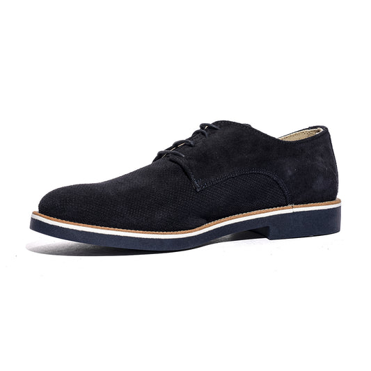 VARESE 1101 CAMOSCIO BLU Stringata Uomo 
