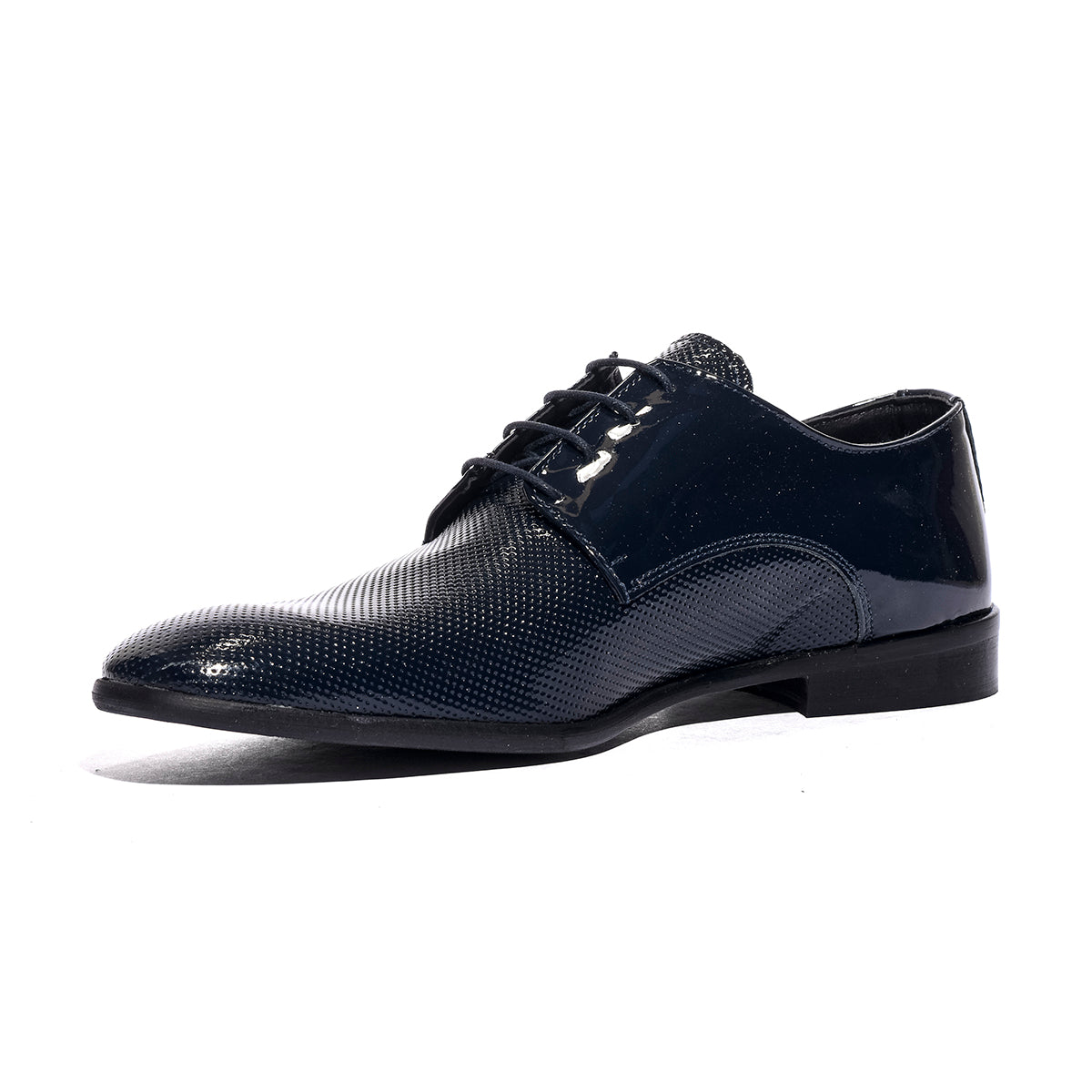 VARESE 110F VERNICE BLU Stringata Uomo 