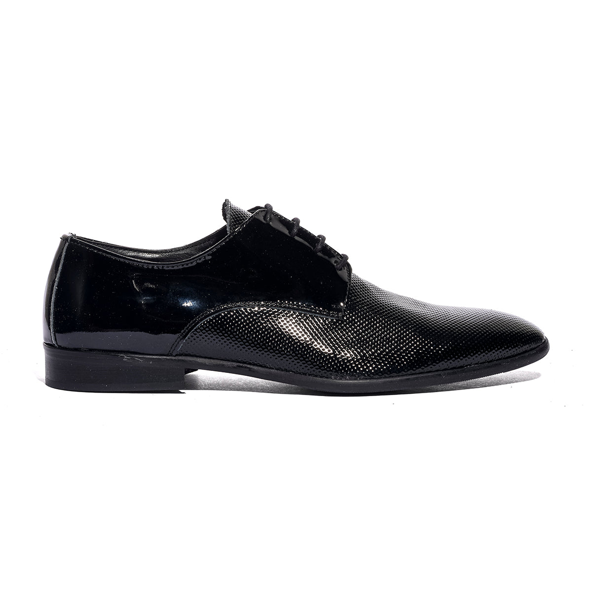 VARESE 110F VERNICE NERA Stringata Uomo 