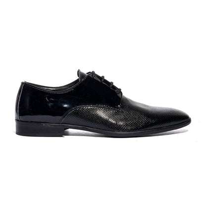 VARESE 110F VERNICE NERA Stringata Uomo 