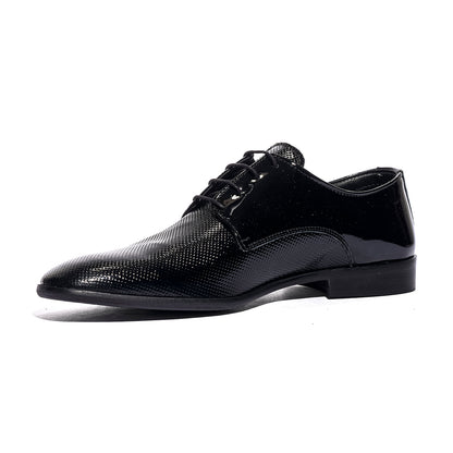 VARESE 110F VERNICE NERA Stringata Uomo 