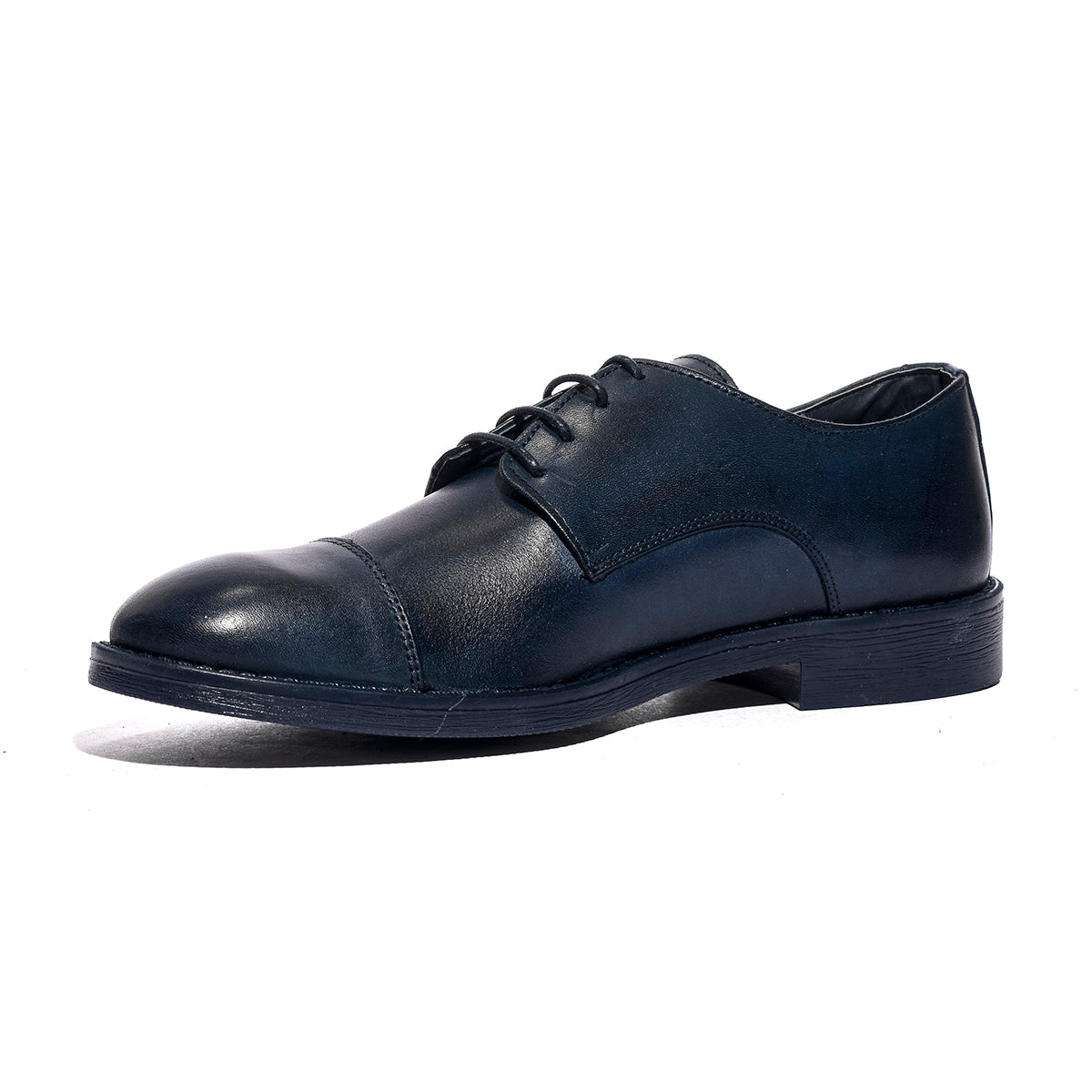 VARESE 111 PELLE BLU Stringata Uomo 