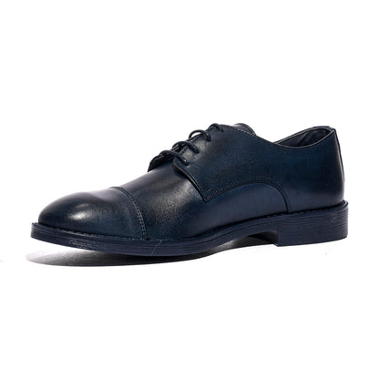 VARESE 111 PELLE BLU Stringata Uomo 