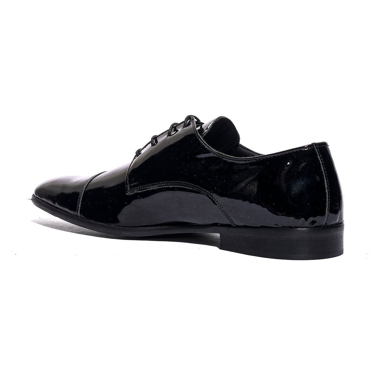 VARESE 111 VERNICE NERO Stringata Uomo 