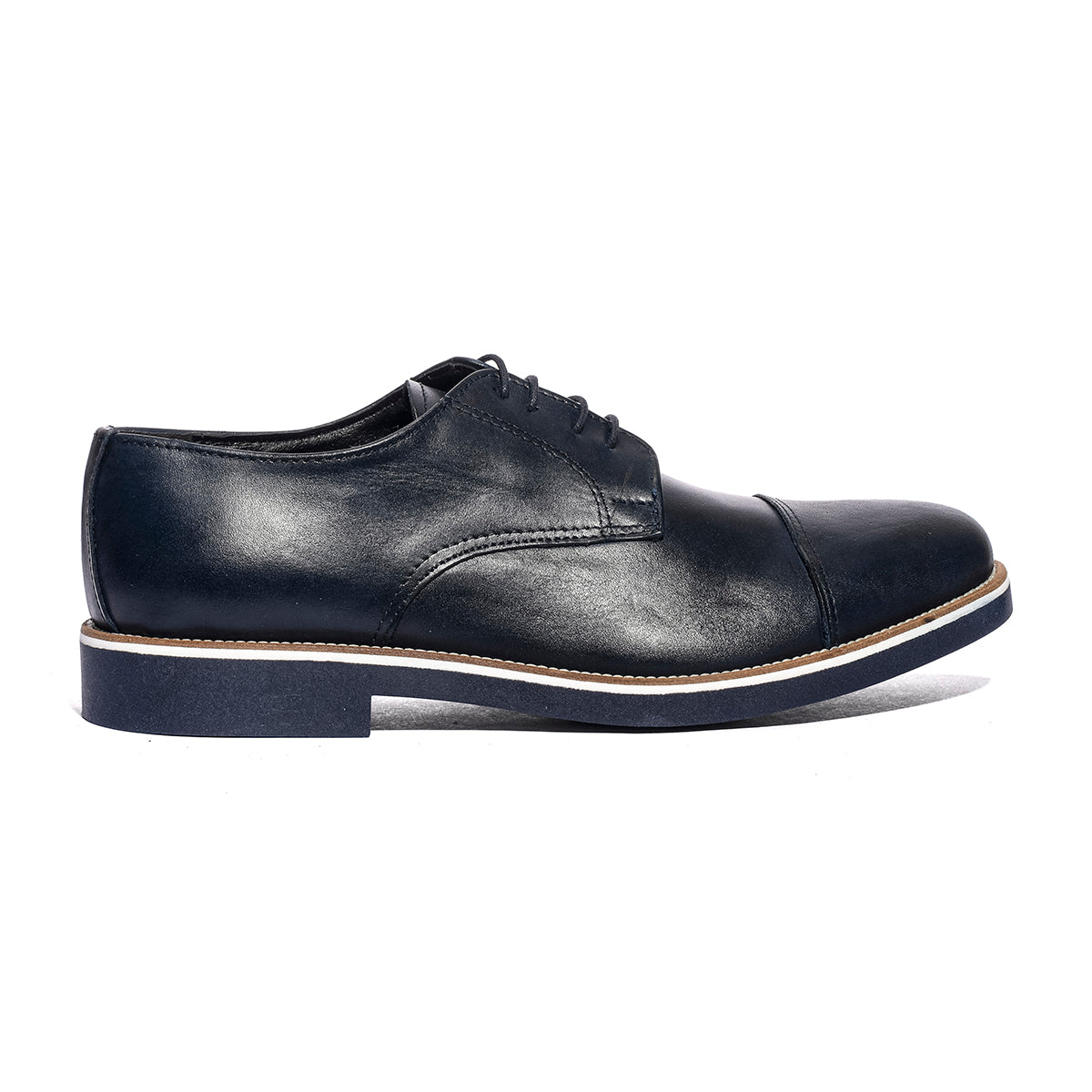 VARESE 111 VITELLO BLU Stringata Uomo 