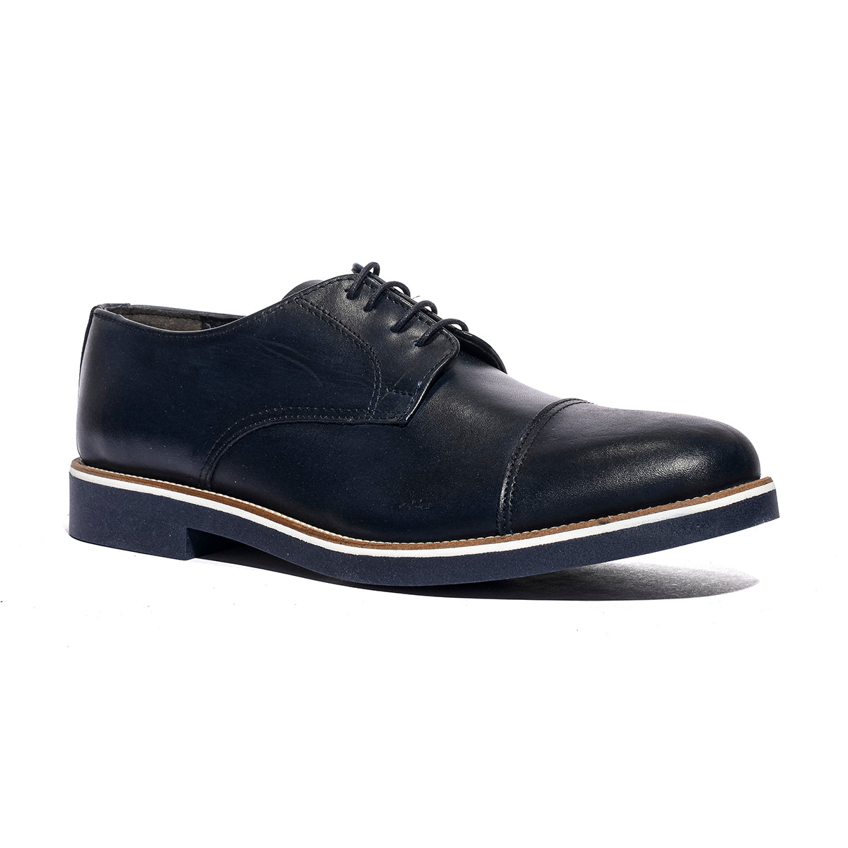 VARESE 111 VITELLO BLU Stringata Uomo 