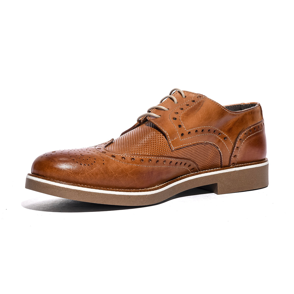 VARESE 1301 VITELLO CUOIO Stringata Uomo 