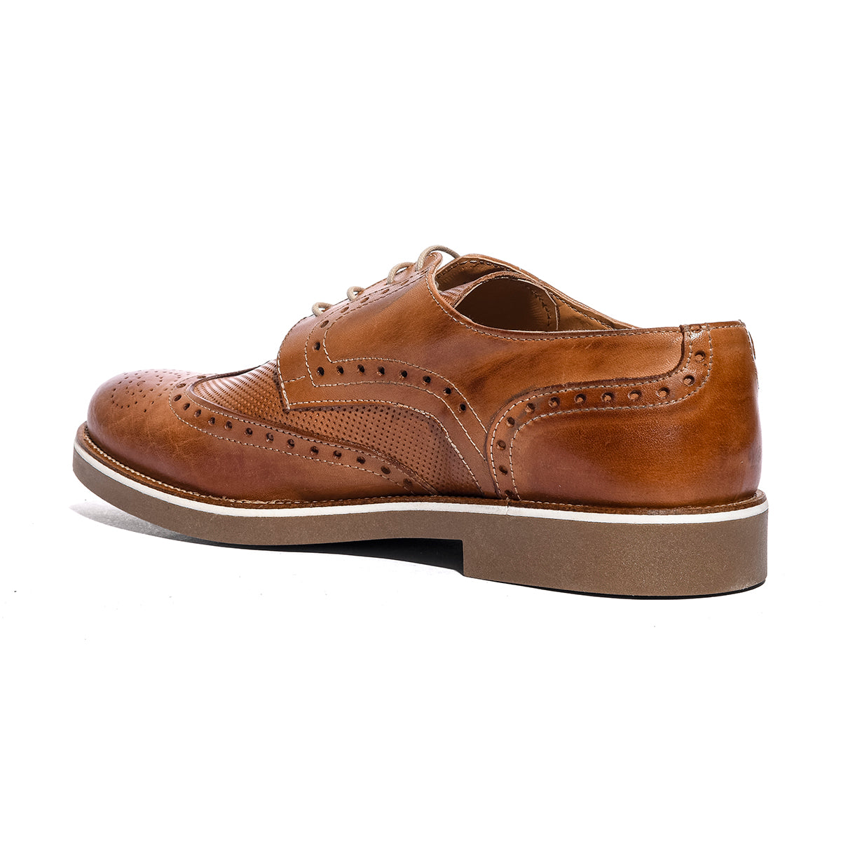 VARESE 1301 VITELLO CUOIO Stringata Uomo 