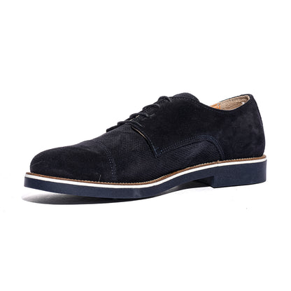VARESE 1401 CAMOSCIO BLU Stringata Uomo 