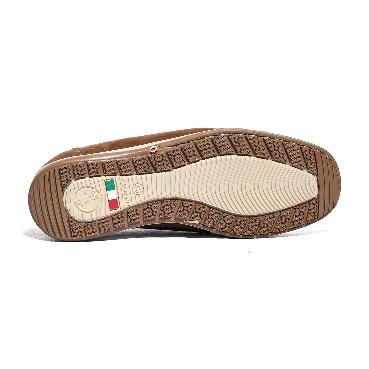 VARESE 221 NABUK TAUPE Mocassini Uomo 