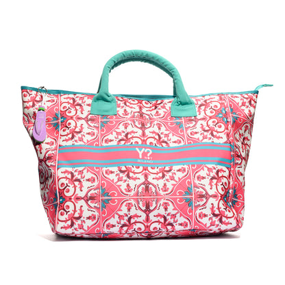 Y-NOT LPI005S6 PINK BORSA DA SPIAGGIA Donna 