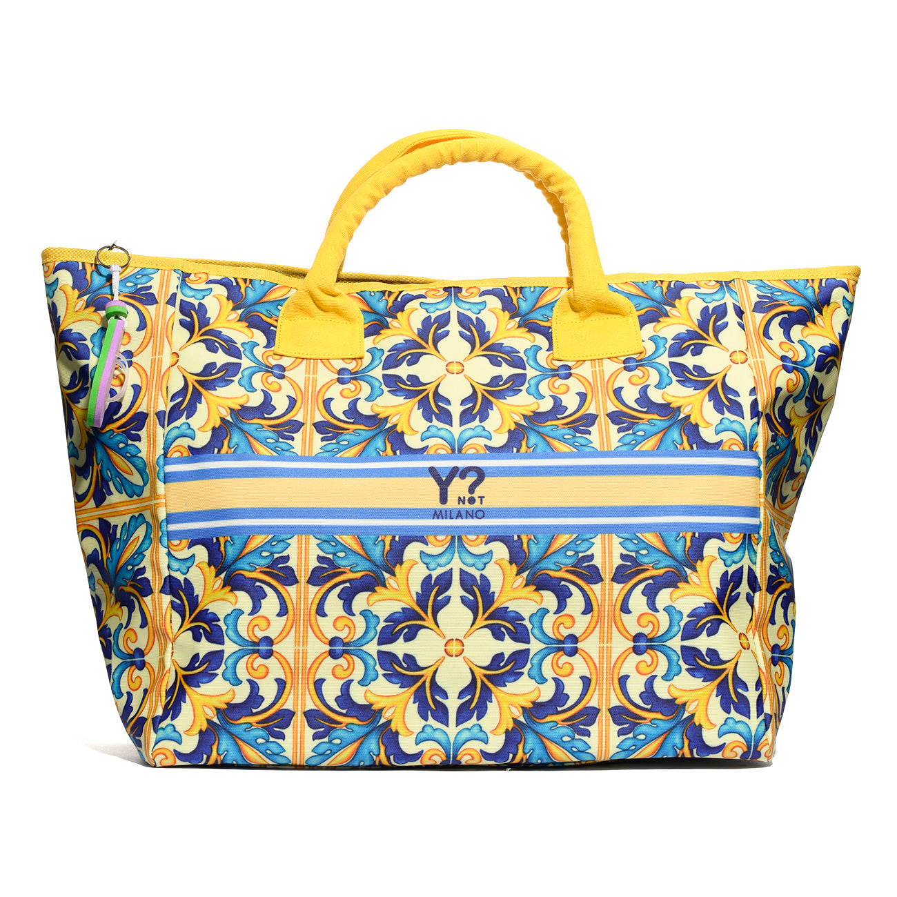 Y-NOT LPI005S6 YELLOW BORSA DA SPIAGGIA Donna 