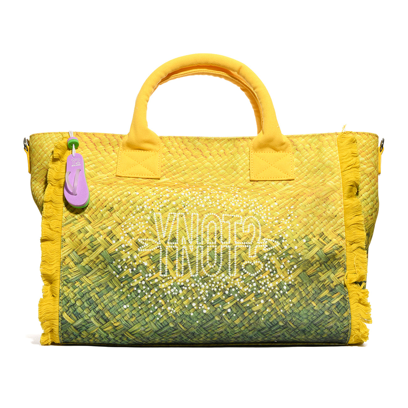 Y-NOT MAC002S6 LIME SHOPPING MEDIUM Donna 