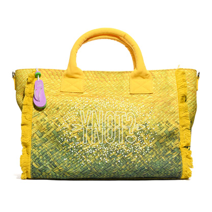 Y-NOT MAC002S6 LIME SHOPPING MEDIUM Donna 