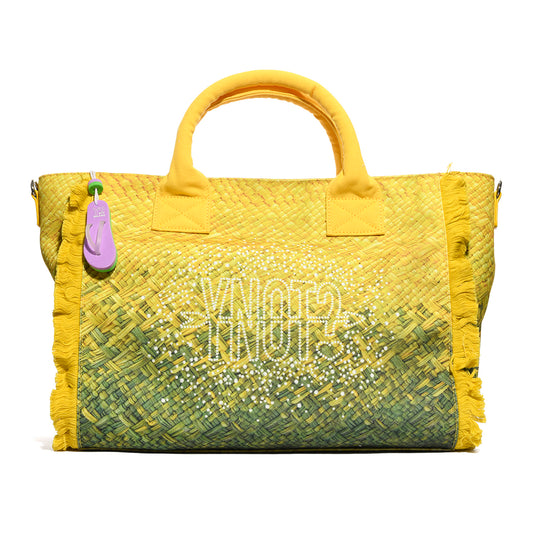 Y-NOT MAC002S6 LIME SHOPPING MEDIUM Donna 