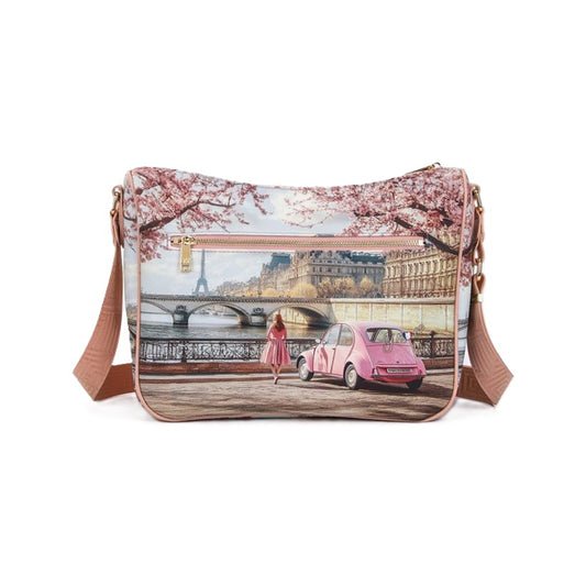 Y-NOT YES370S6 PARIS EN ROSE Borse Donna 