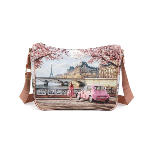 Y-NOT YES370S6 PARIS EN ROSE Borse Donna 