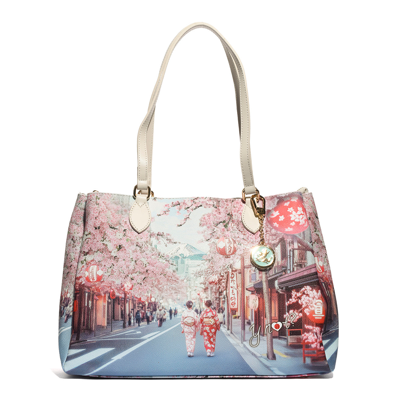 Y-NOT YES594S6 TOKYO SAKURA BORSA Donna 