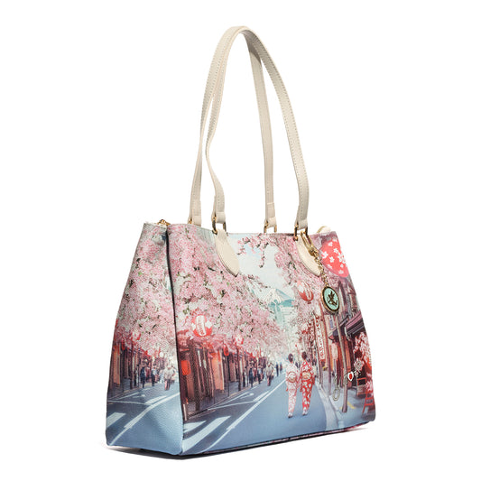 Y-NOT YES594S6 TOKYO SAKURA BORSA Donna 