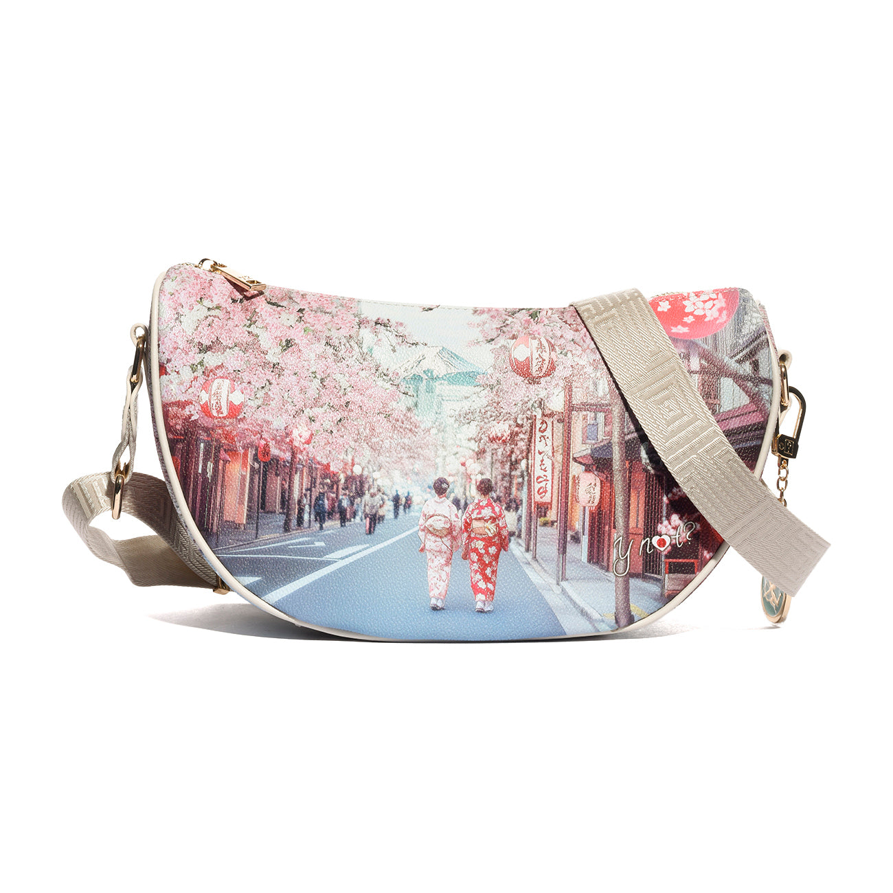 Y-NOT YES717S6 TOKYO SAKURA BORSA TRACOLLA PICCOLA Donna 