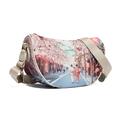 Y-NOT YES717S6 TOKYO SAKURA BORSA TRACOLLA PICCOLA Donna 