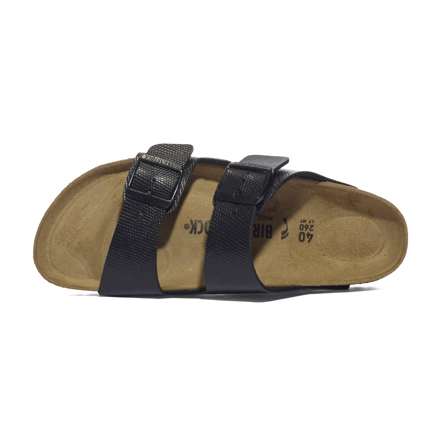 BIRKENSTOCK 1027835 LIZARD BLACK Sandali Donna 