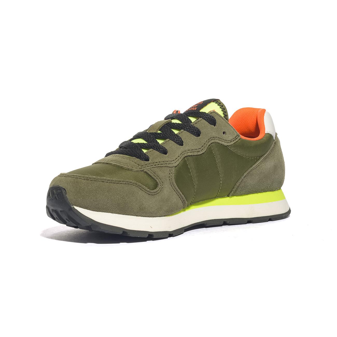 Sneakers Sun68  BOY'S TOM FLUO ( TEEN) Verdi Z34302TMILITARE SUN 68