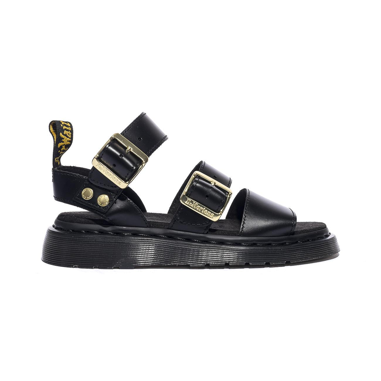 DR MARTENS 42329001 Gryphon Black Atlas Sandali Donna 